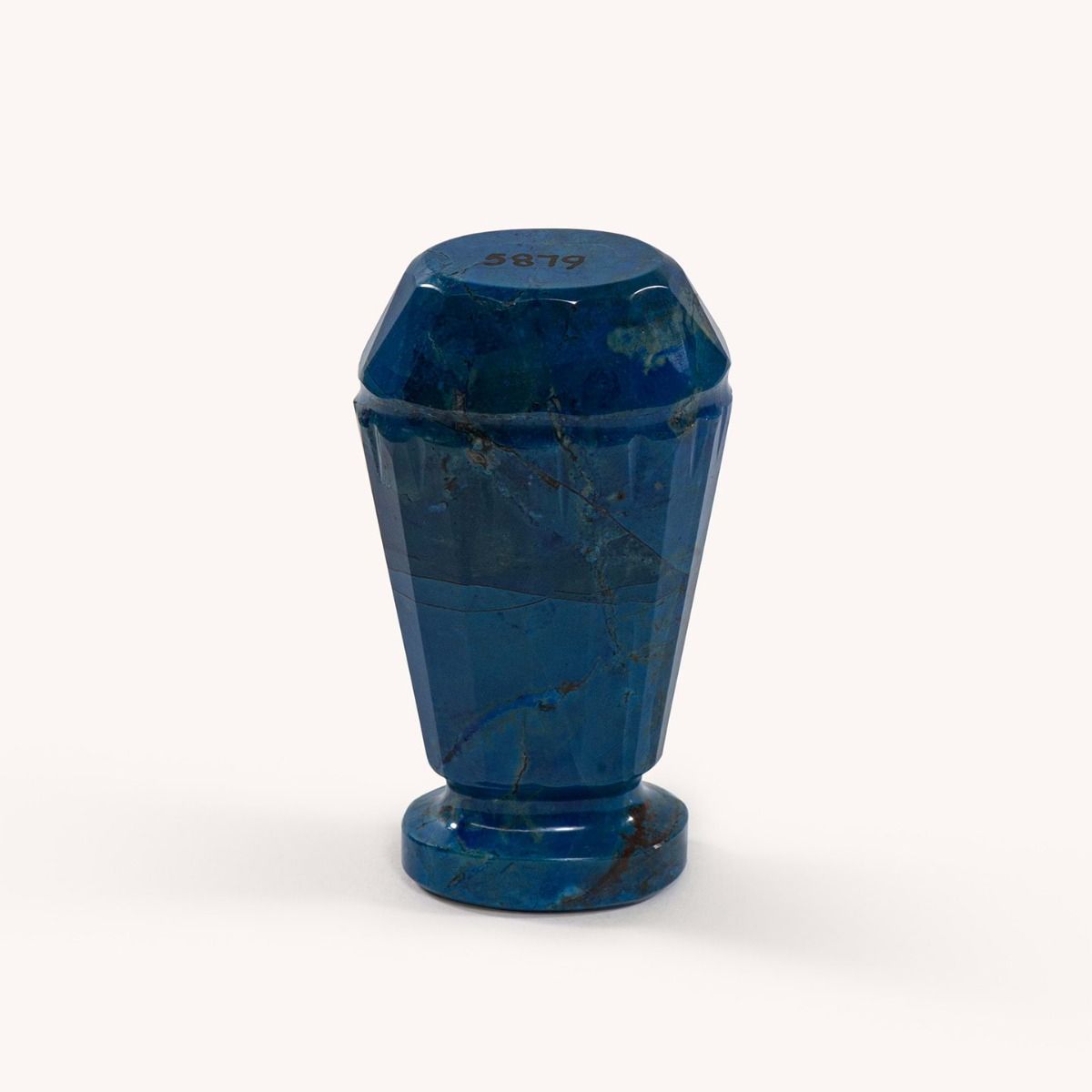 Desk Seal | Faceted Blue Petersite Desk Seal