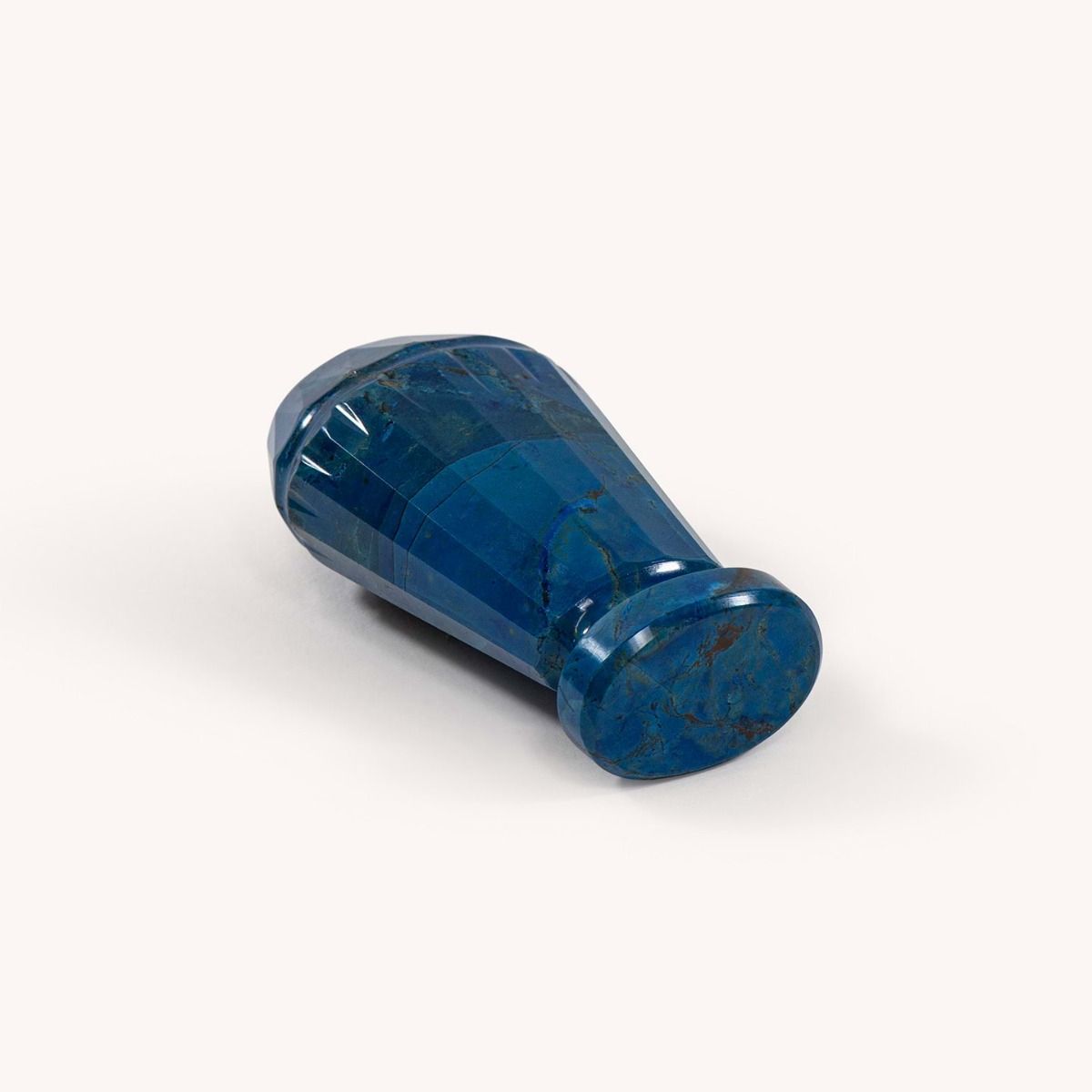 Desk Seal | Faceted Blue Petersite Desk Seal